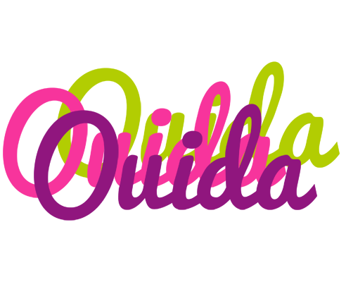 Ouida flowers logo