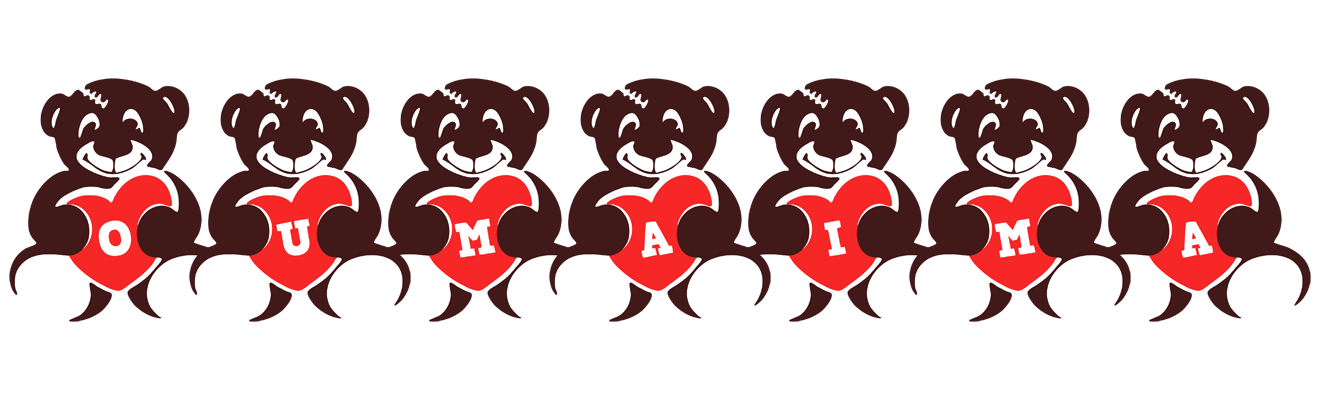 Oumaima bear logo