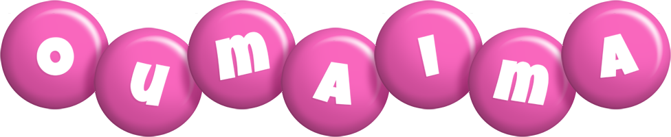 Oumaima candy-pink logo