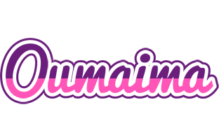 Oumaima cheerful logo