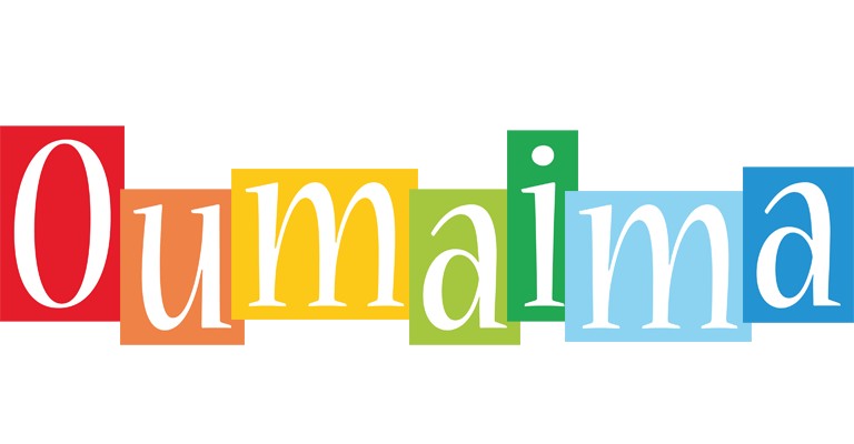 Oumaima colors logo