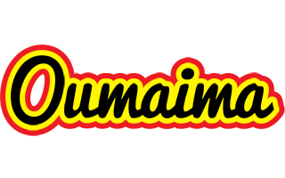 Oumaima flaming logo