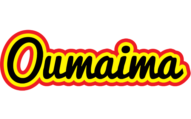 Oumaima flaming logo