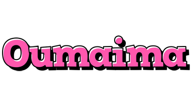 Oumaima girlish logo