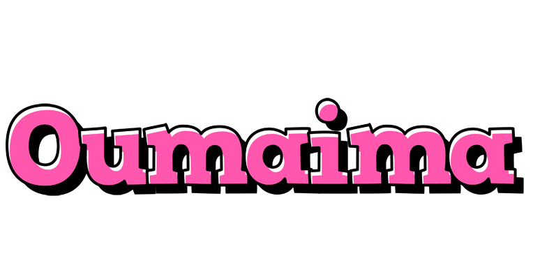 Oumaima girlish logo