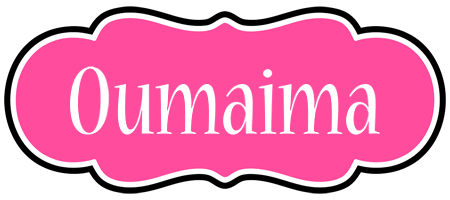 Oumaima invitation logo