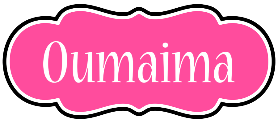 Oumaima invitation logo