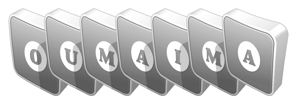 Oumaima silver logo