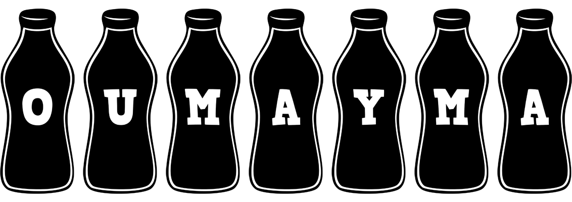 Oumayma bottle logo