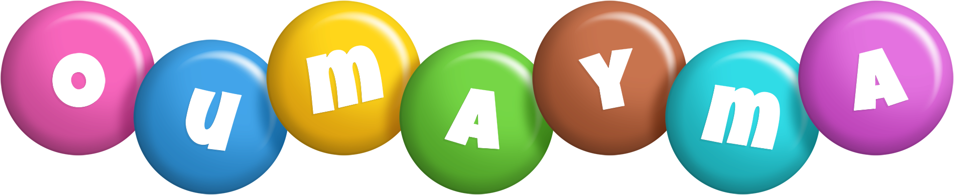 Oumayma candy logo
