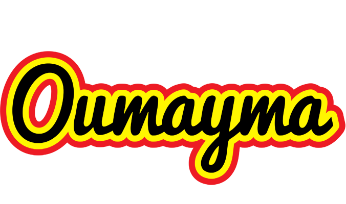 Oumayma flaming logo