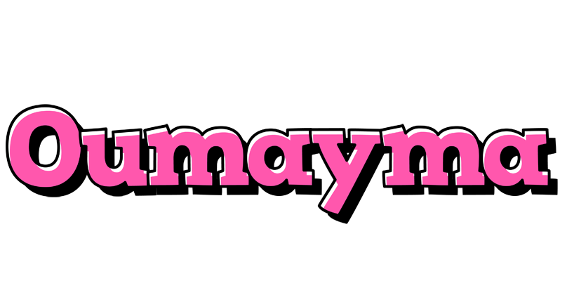 Oumayma girlish logo