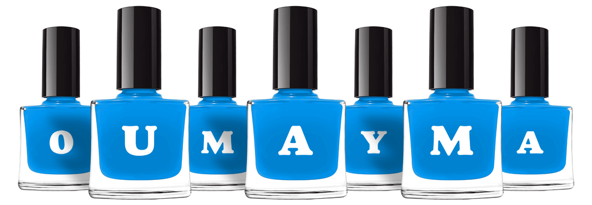 Oumayma glossy logo