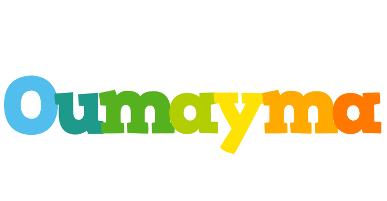 Oumayma rainbows logo