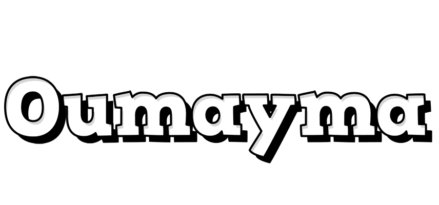 Oumayma snowing logo