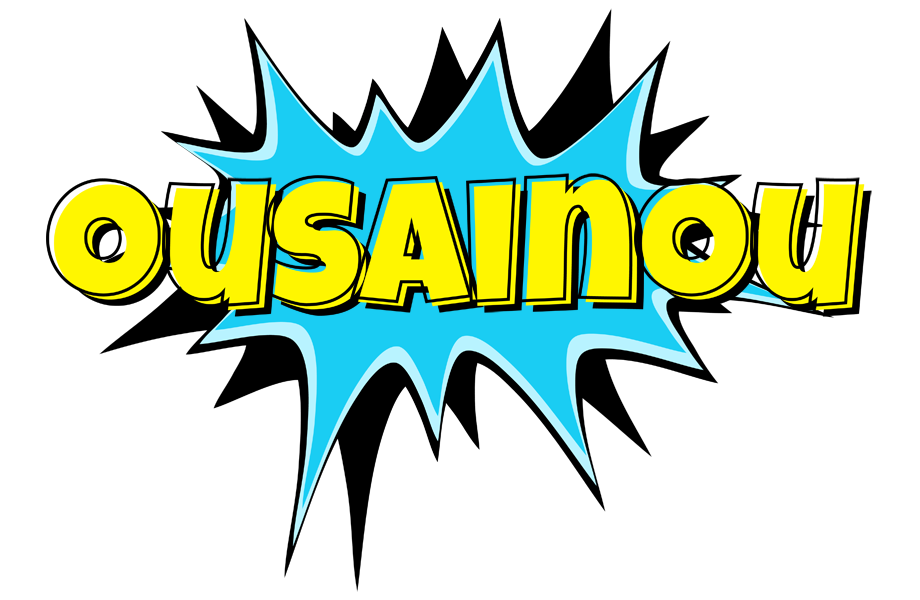 Ousainou amazing logo