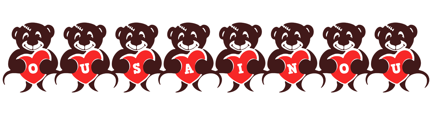 Ousainou bear logo