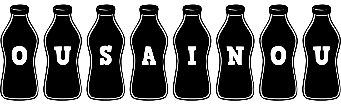 Ousainou bottle logo