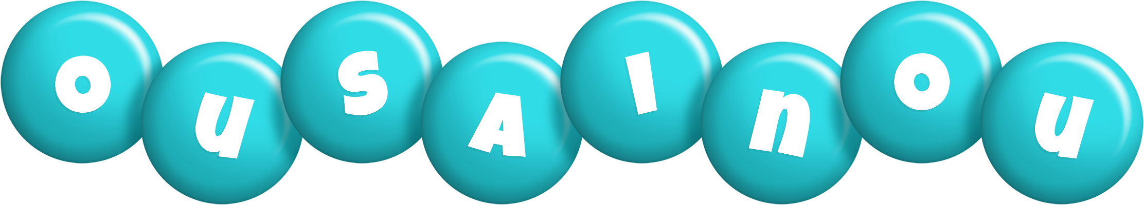 Ousainou candy-azur logo