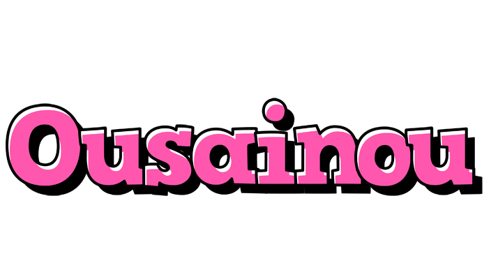 Ousainou girlish logo