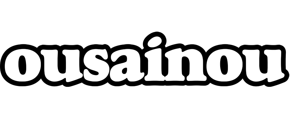 Ousainou panda logo