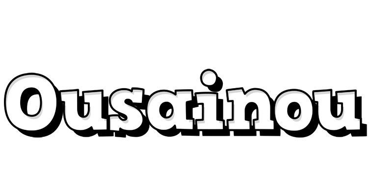 Ousainou snowing logo