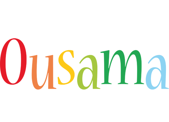 Ousama birthday logo