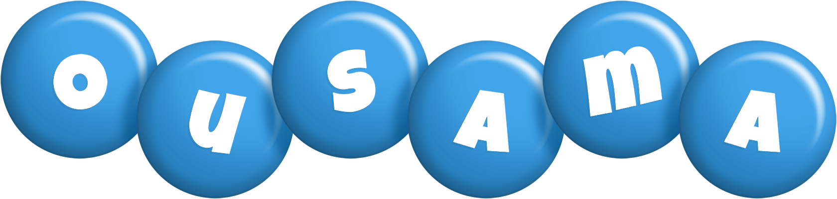 Ousama candy-blue logo