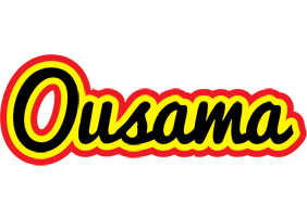 Ousama flaming logo