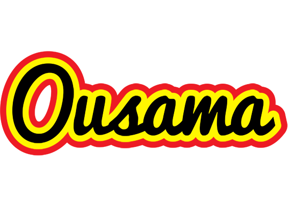 Ousama flaming logo