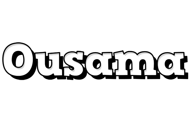 Ousama snowing logo