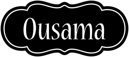 Ousama welcome logo