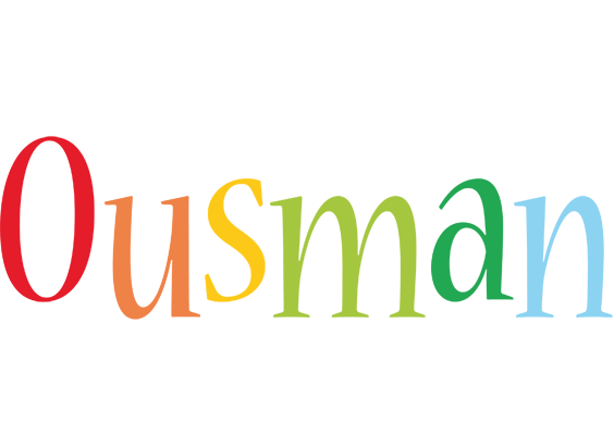 Ousman birthday logo