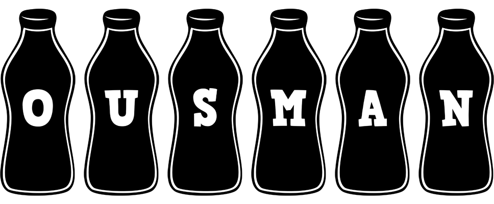 Ousman bottle logo