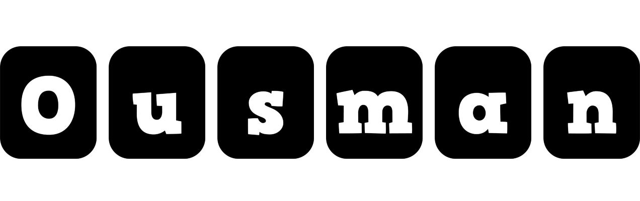 Ousman box logo