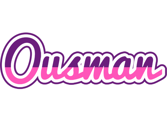 Ousman cheerful logo