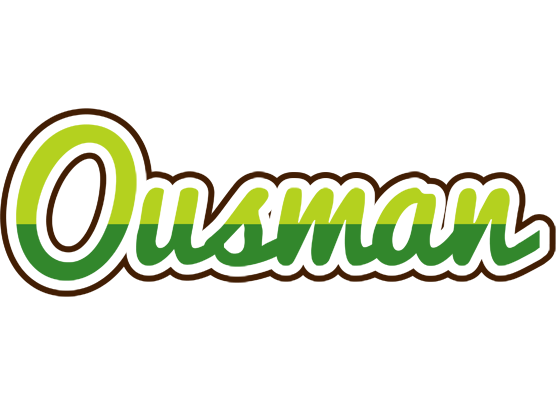 Ousman golfing logo