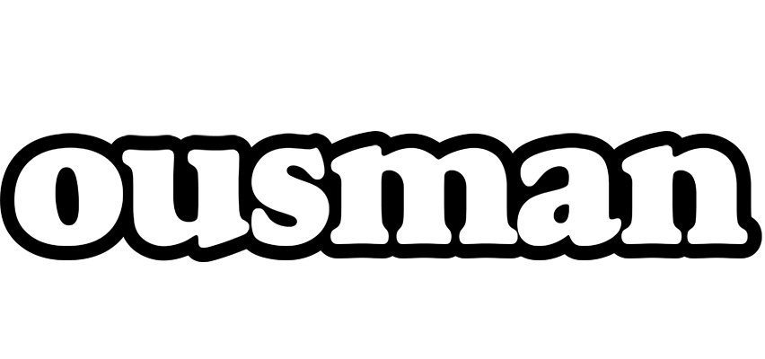 Ousman panda logo
