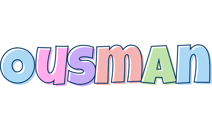 Ousman pastel logo