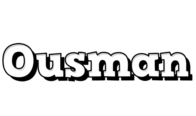 Ousman snowing logo