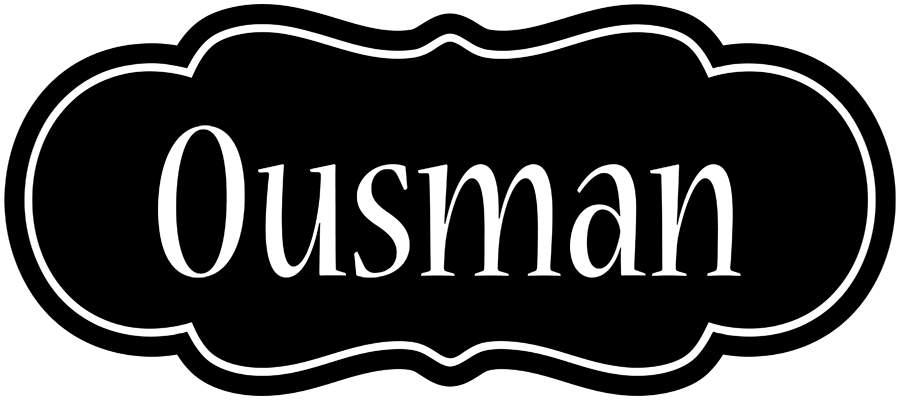 Ousman welcome logo