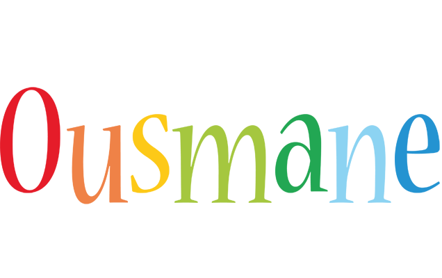 Ousmane birthday logo
