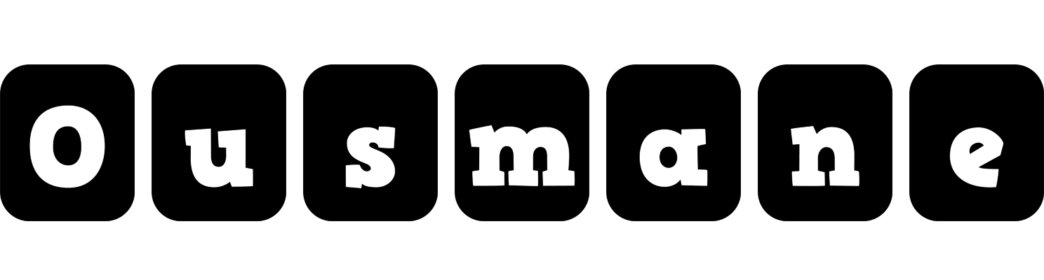 Ousmane box logo