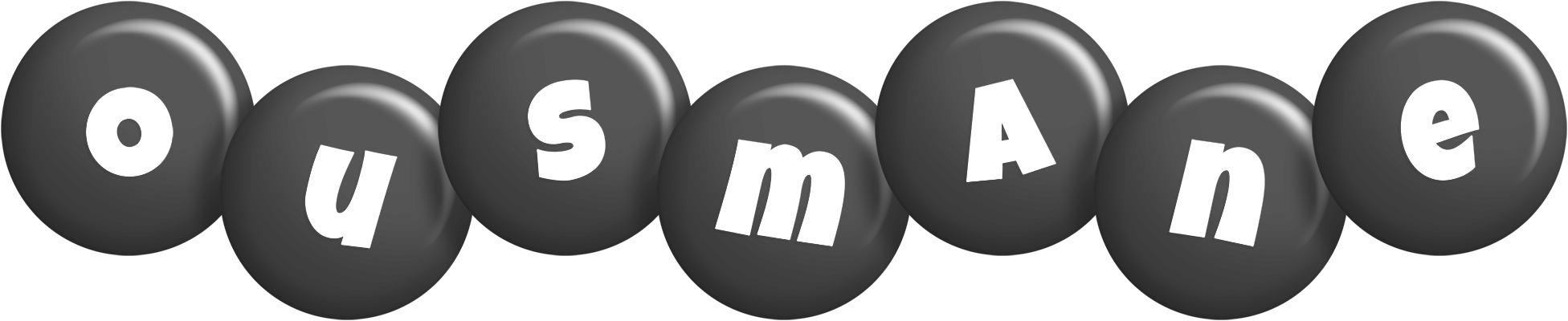 Ousmane candy-black logo