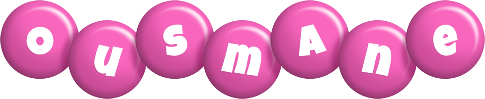 Ousmane candy-pink logo