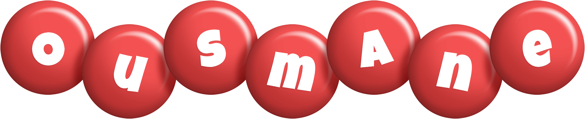 Ousmane candy-red logo