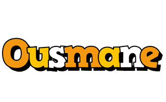 Ousmane cartoon logo