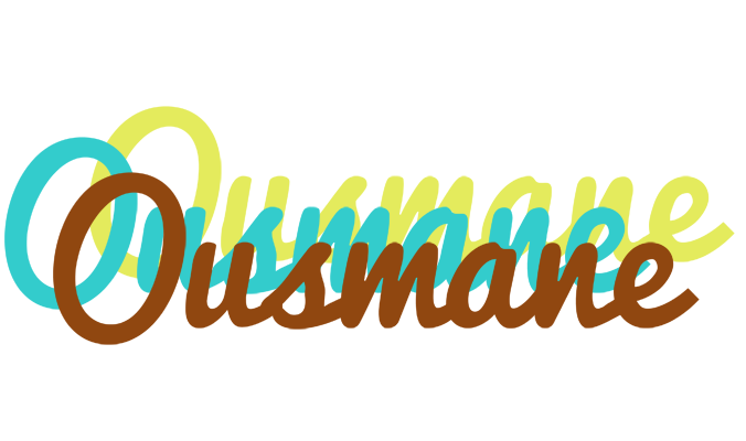 Ousmane cupcake logo