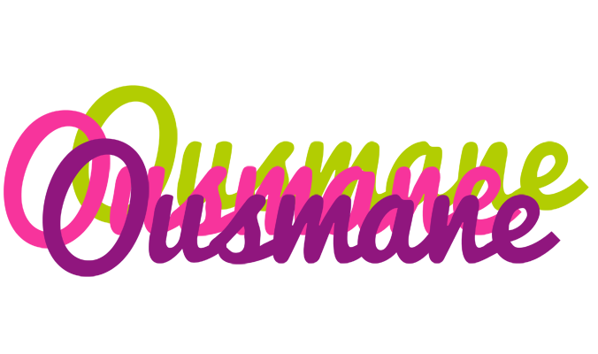 Ousmane flowers logo
