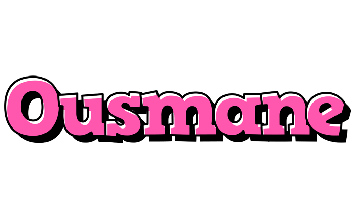 Ousmane girlish logo
